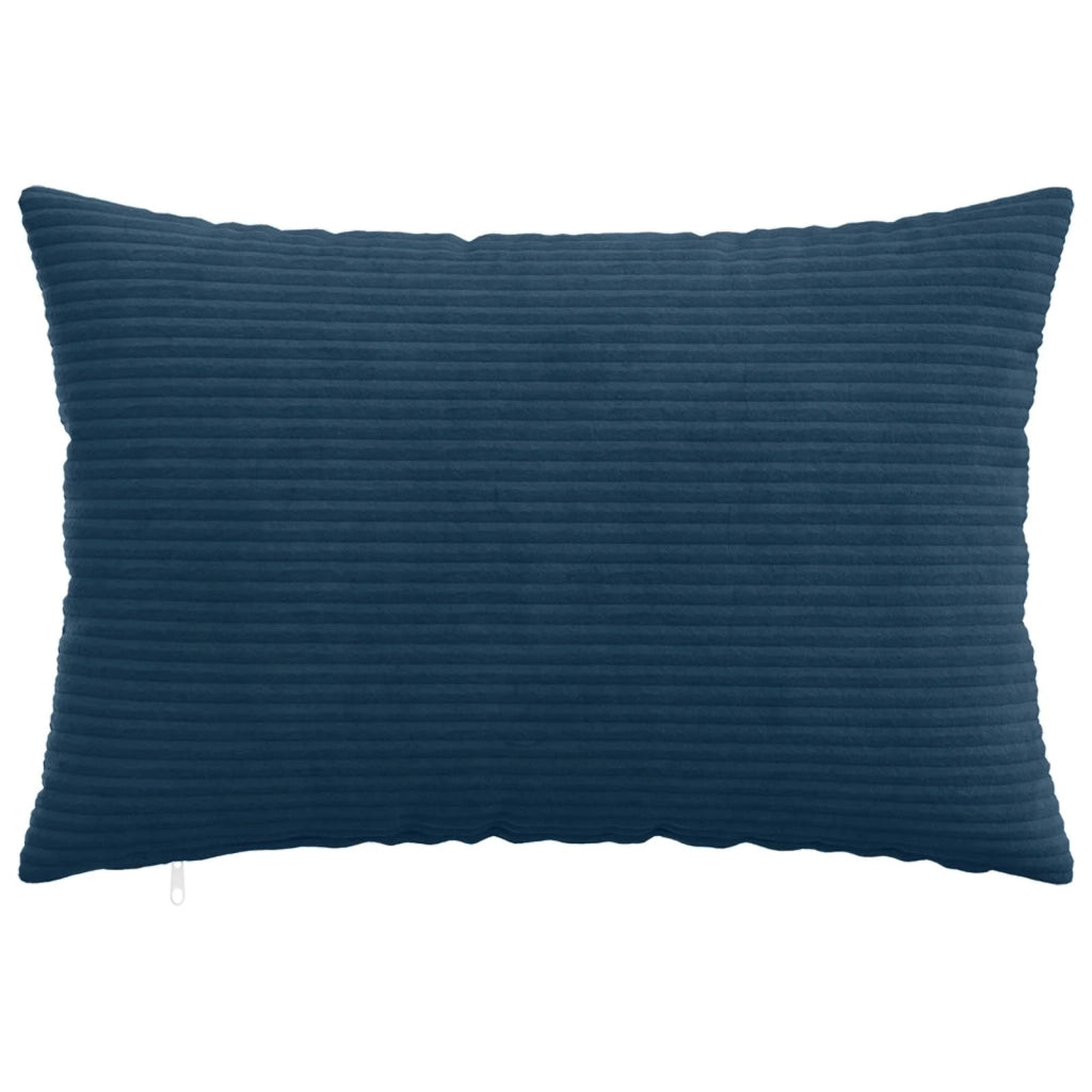 Federa 6 pcs HEERLEN Blu navy 30 x 50 cm corduroy 907766