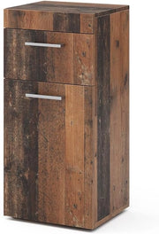Mobiletto midi Luna, Oldstyle, 37 x 79 cm, per montaggio a parete, combinabile con altri mobili Luna