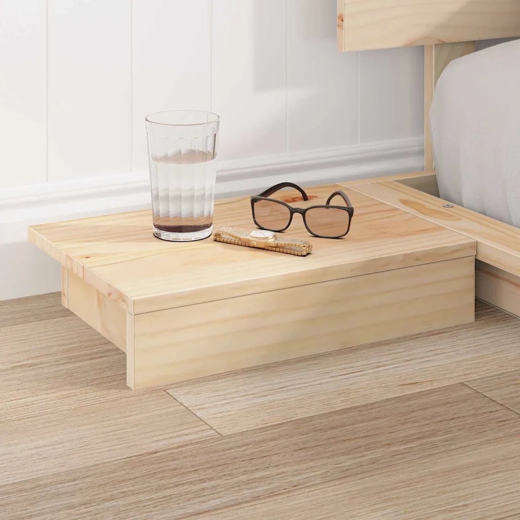 Struttura del letto Marrone 200 x 200 cm legno