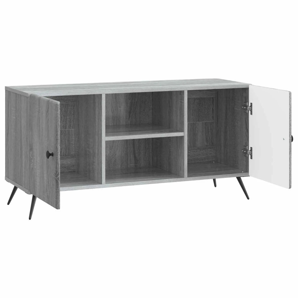 Mobile TV Grigio Sonoma 102 x 34,5 x 50 cm Legno ingegnerizzato