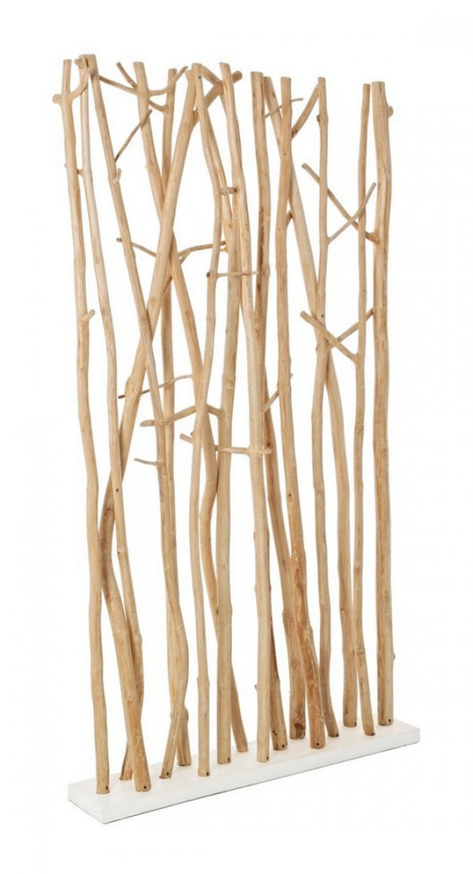 Paravento Aili Naturale in Legno Naturale