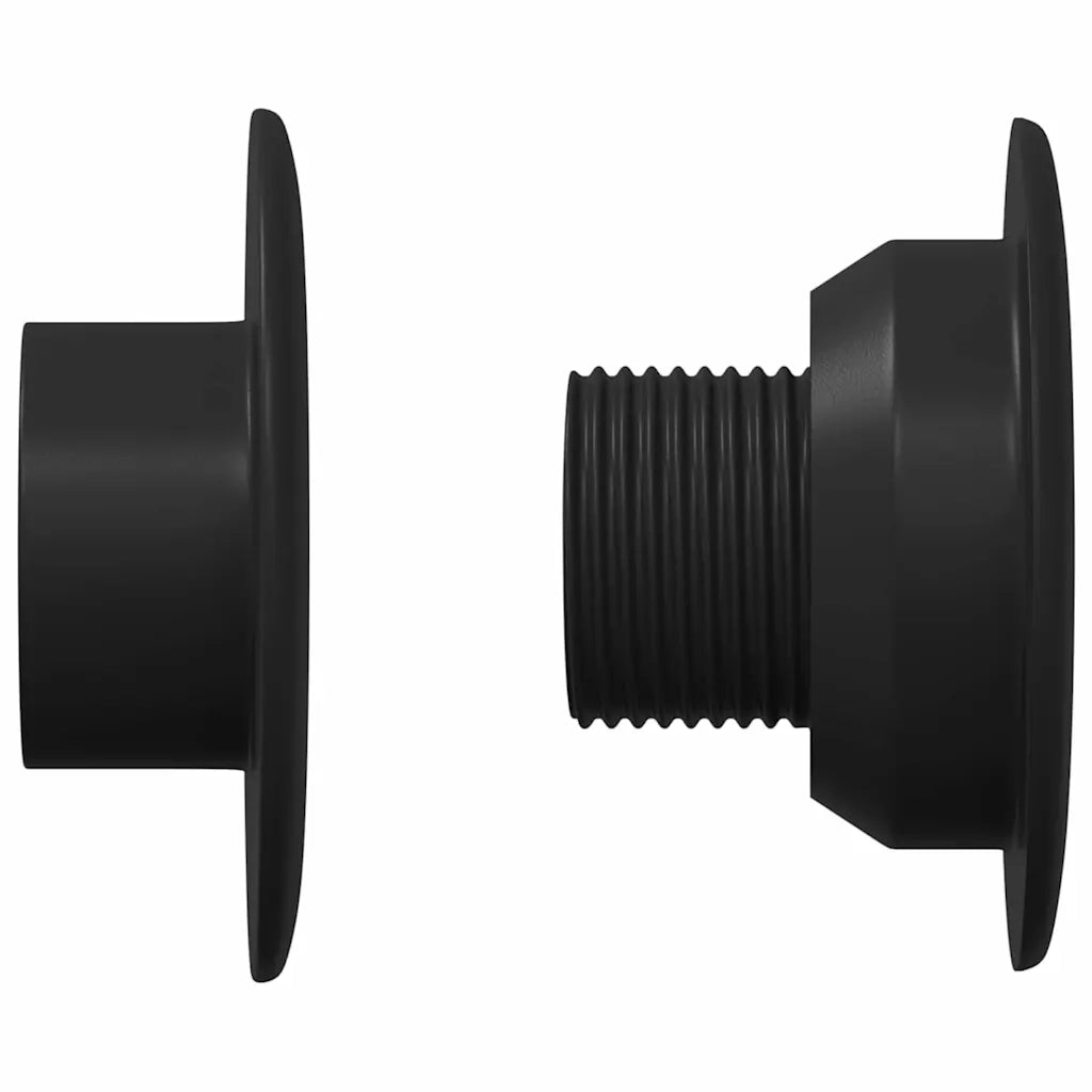 Cuscinetti per tavolo da biliardino 10 pcs Nero 5 x 5 x 2,8 cm 858902