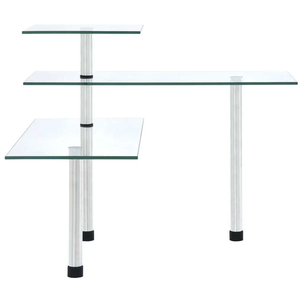 Scaffale da Cucina Angolare a 3 Livelli Vetro temperato CFW5175677