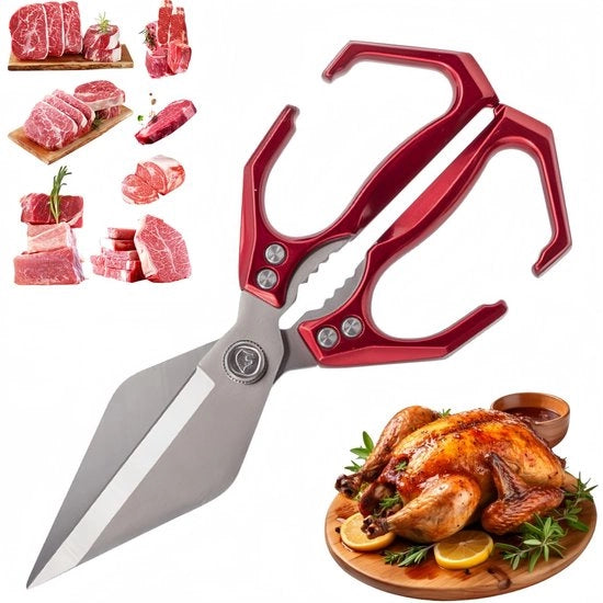 Scafo keuzina multifunzionale, robusto, con lama ultra affilata, con lama a forma di piuma in acciaio inossidabile, professionale, multifunzionale, ampia applicazione, design facile da pulire, comodo, adatto per uso quotidiano in casa