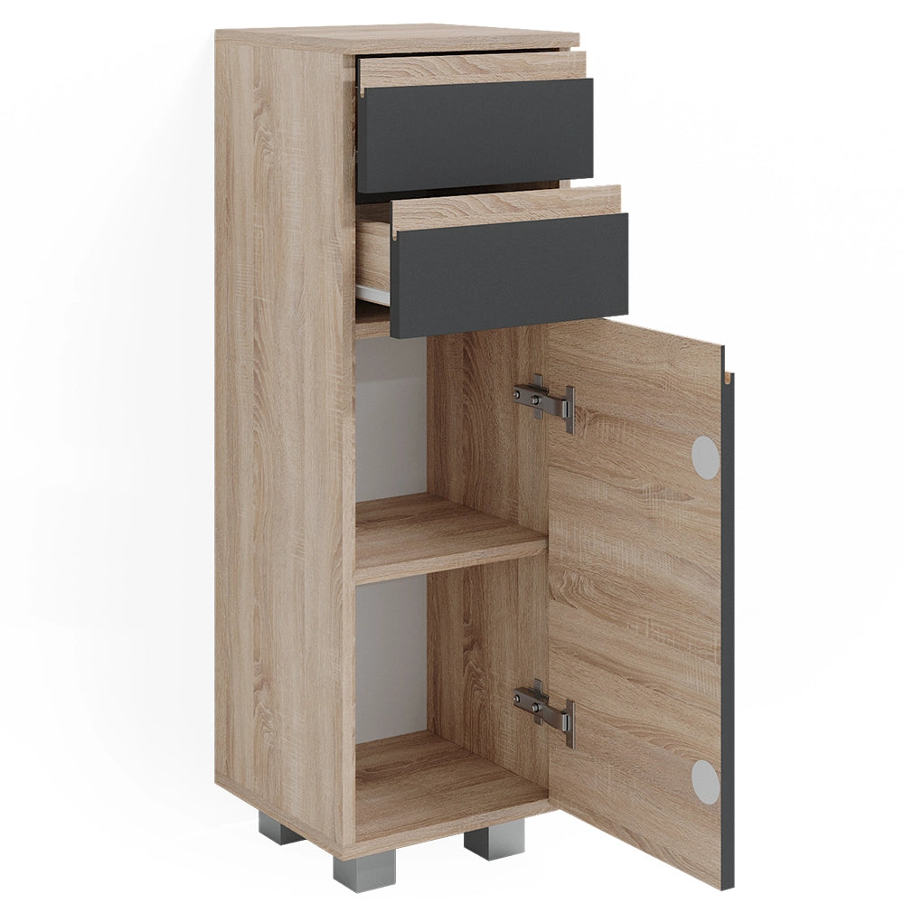 Vicco Mobiletto bagno Sonoma 30 x 95 cm