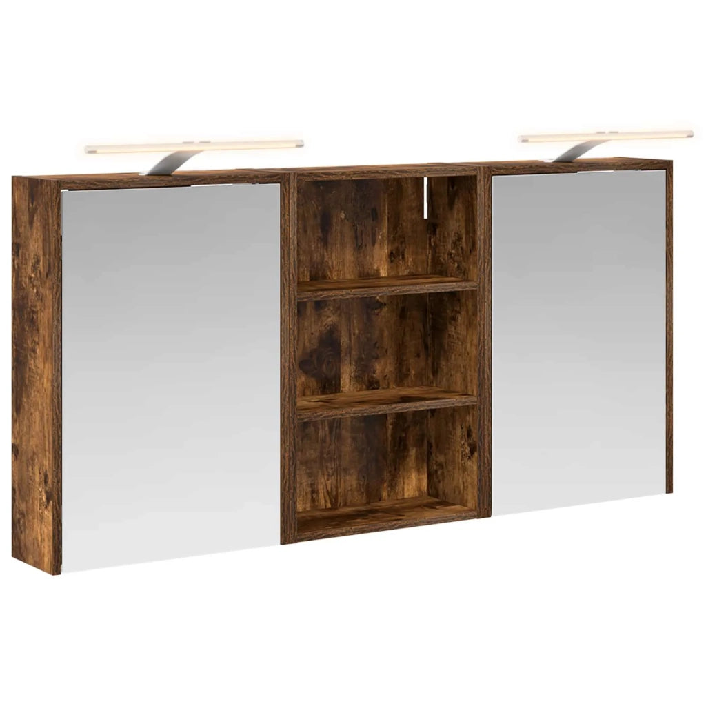 Set di Armadi da Bagno con lo scaffale 3 pcs 126 x 16 x 62.5 cm 3403836
