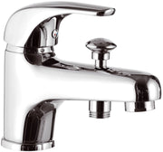 Rubinetto lavabo/vasca con deviatore integrato - serie project