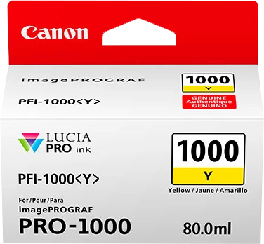 Canon Cartuccia d'inchiostro giallo PFI-1000Y