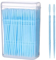 Set di Spazzolini Interdentali 200 Pezzi - Riscaldabile - Zavorra - Silicone/Plastica - Manuale - Sicuro per i Denti - Pulitore Interdentali