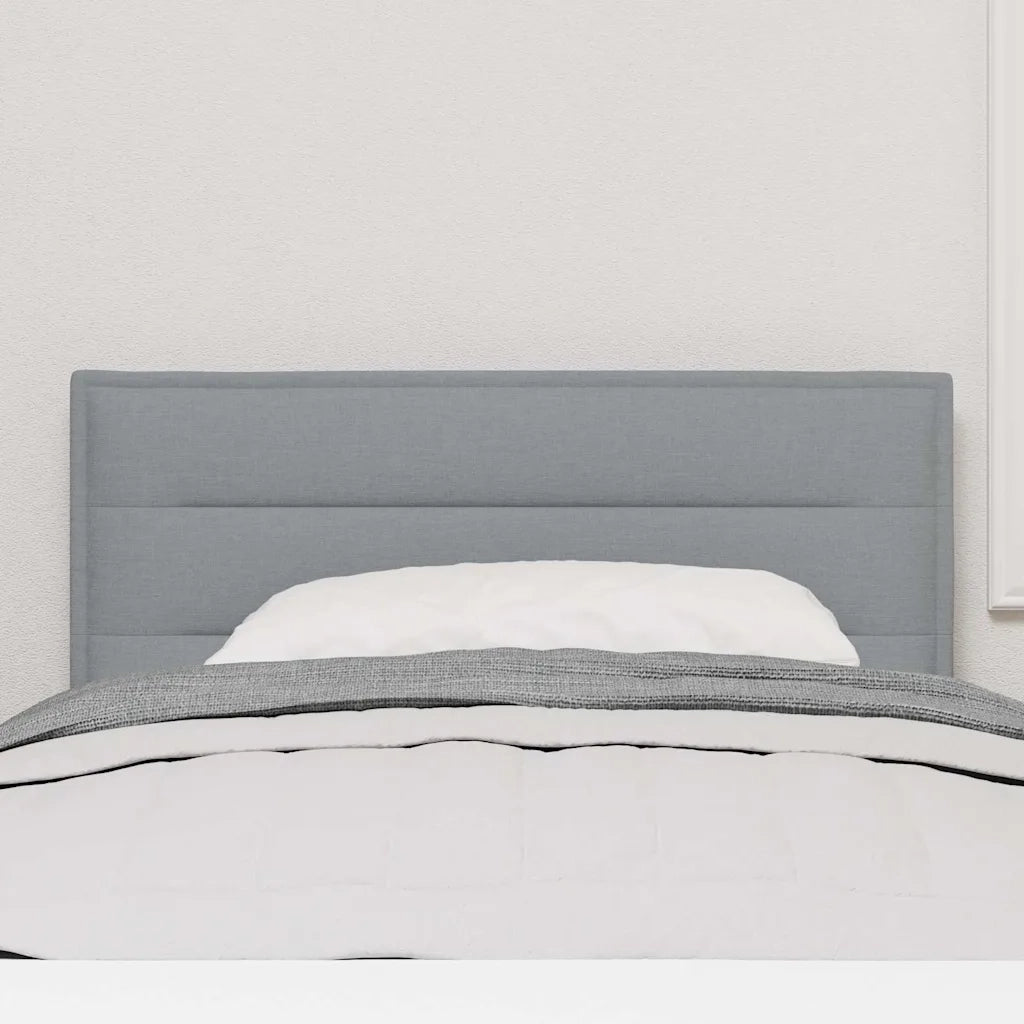 Testiera Grigio chiaro 80 cm Tessuto 42006992