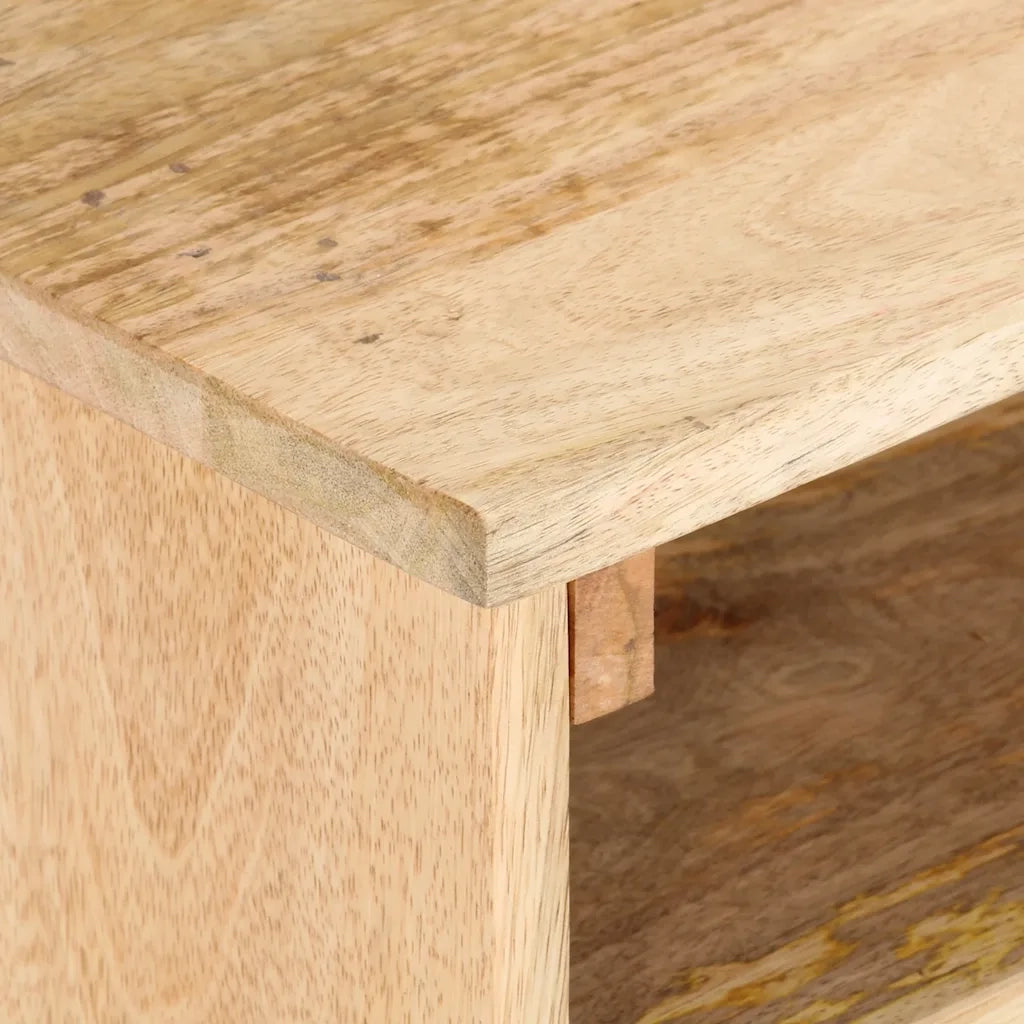 Mobile Porta TV 140x30x50 cm in Legno Massello di Mango 320797