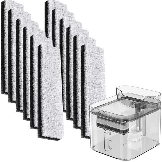 12 pezzi di dispenser per animali filtro filtro tessuto accessori filtro Adatto per NPET