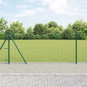 Recinzione con Posto Verde 0,8 x 10 m Acciaio 3350835