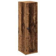 Mobile da Bagno | Armadio da bagno con Portarotolo Legno Antico 20,5x22x72 cm