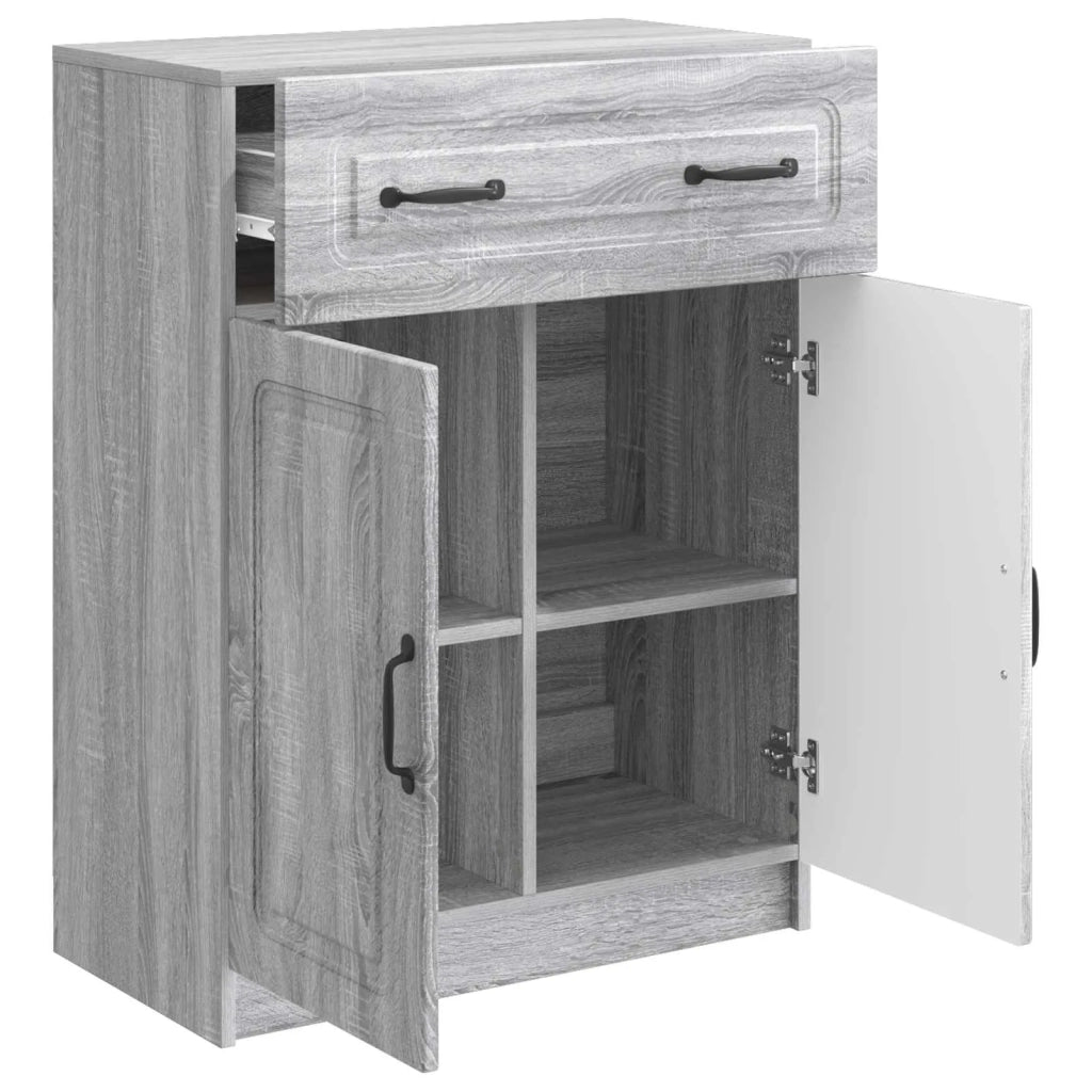 Credenza Grigio Sonoma 66 x 34,5 x 87 cm Legno ingegnerizzato 895791