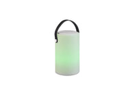 Lampada tavolo da Esterno a LED in Plastica Bianco