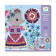 Mosaico Lovely Pets,con pezzi in gommapiuma,Djeco,Eta 5-8 anni
