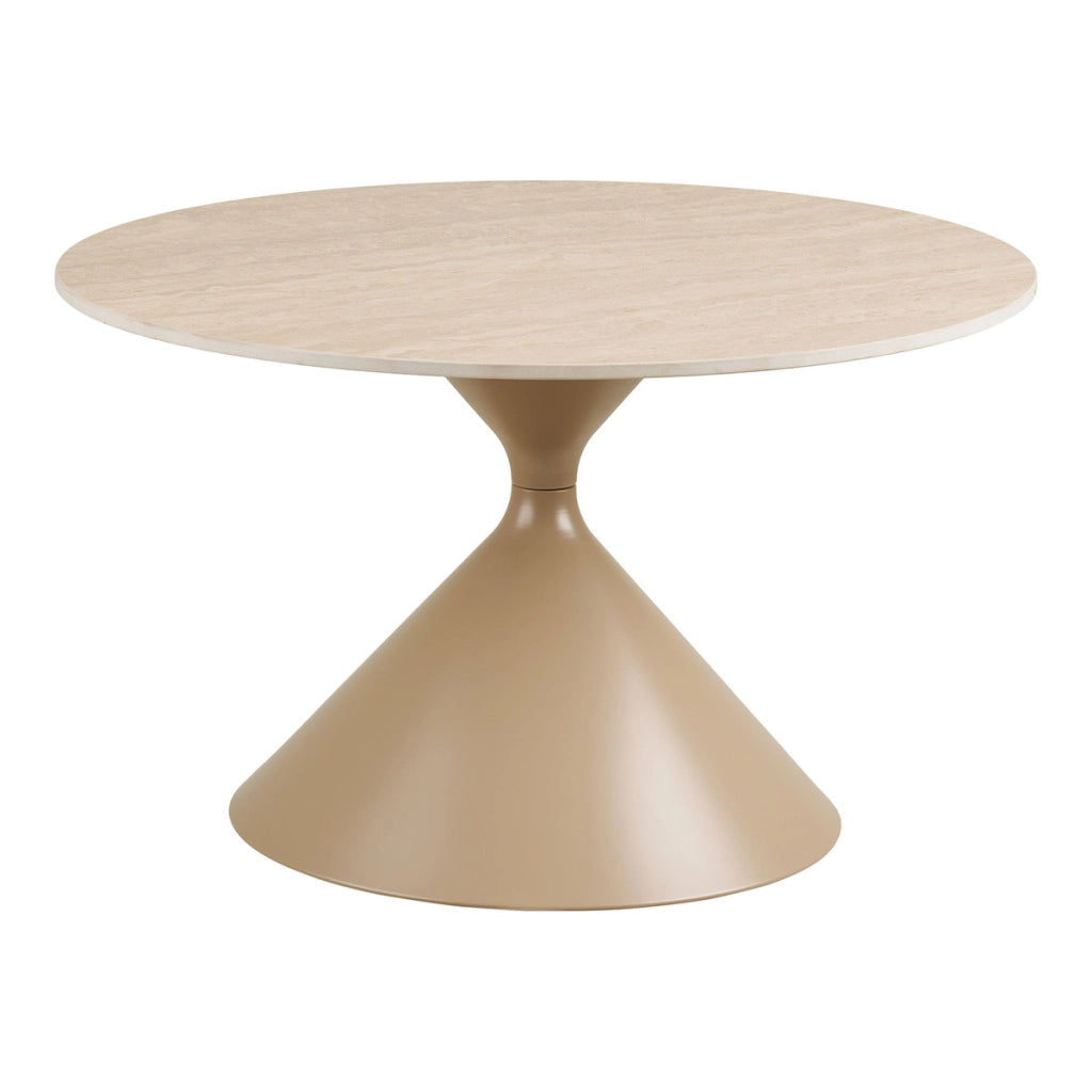 Tavolino Annecy, Beige, Ceramica, 70x70x41 cm