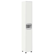 Mobile da Bagno | Armadio da bagno Bianco 30,5 x 30 x 195 cm Legno multistrato