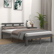 Giroletto Grigio in Legno Massello 150x200 cm King Size 814761