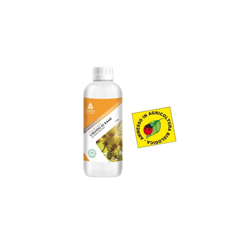 Concime liquido a base di rame – 1L – Kollant – Stimola la crescita e previene carenze