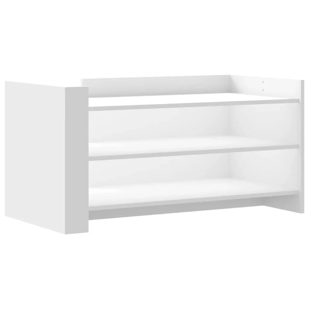 Tavolino da Salotto-Tavolino da soggiorno-Tavolo Bianco 100x50x50 cm in Legno Multistrato 616415