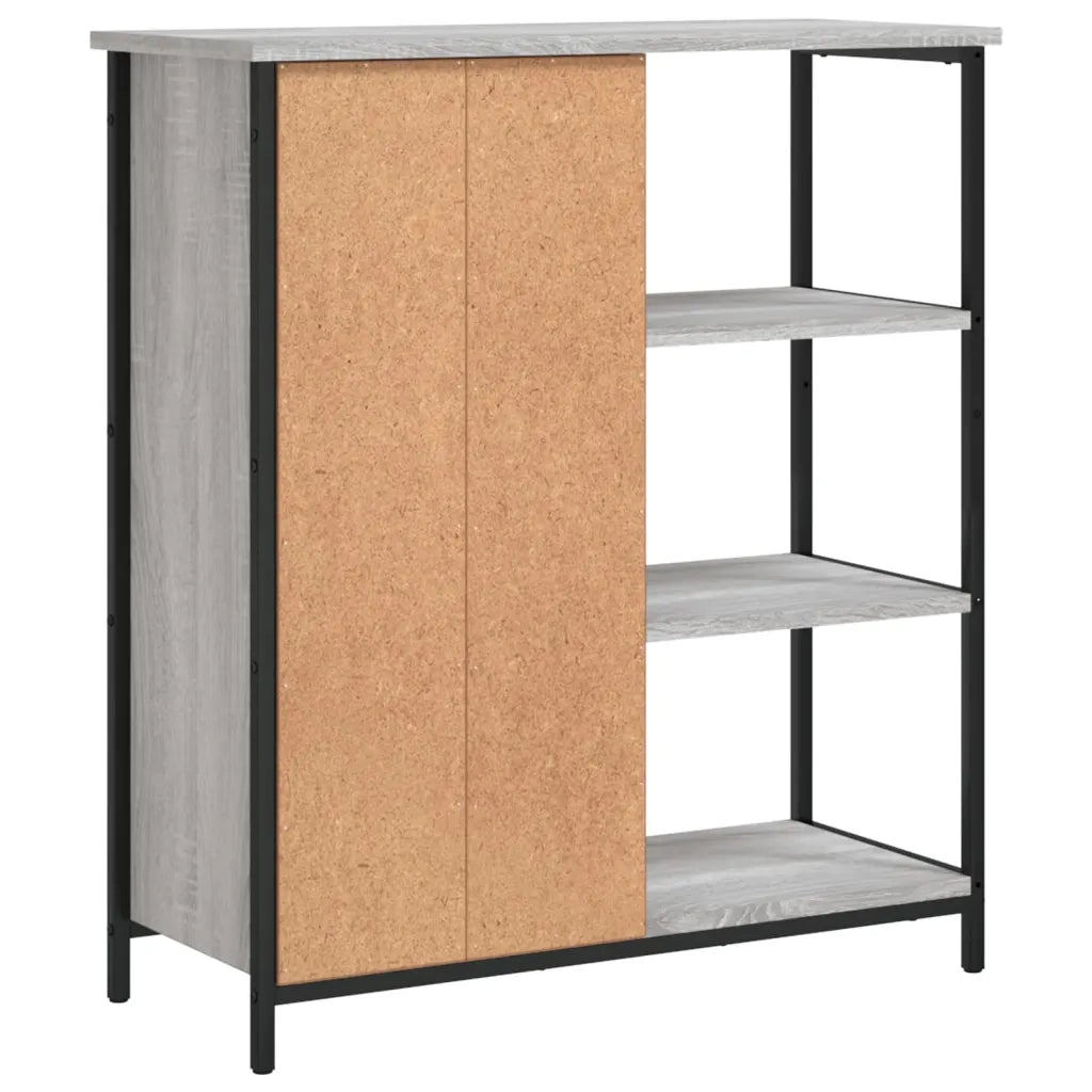 Credenza-Buffet-Armadio da cucina Grigio Sonoma 70x30x80 cm in Legno Multistrato 416543