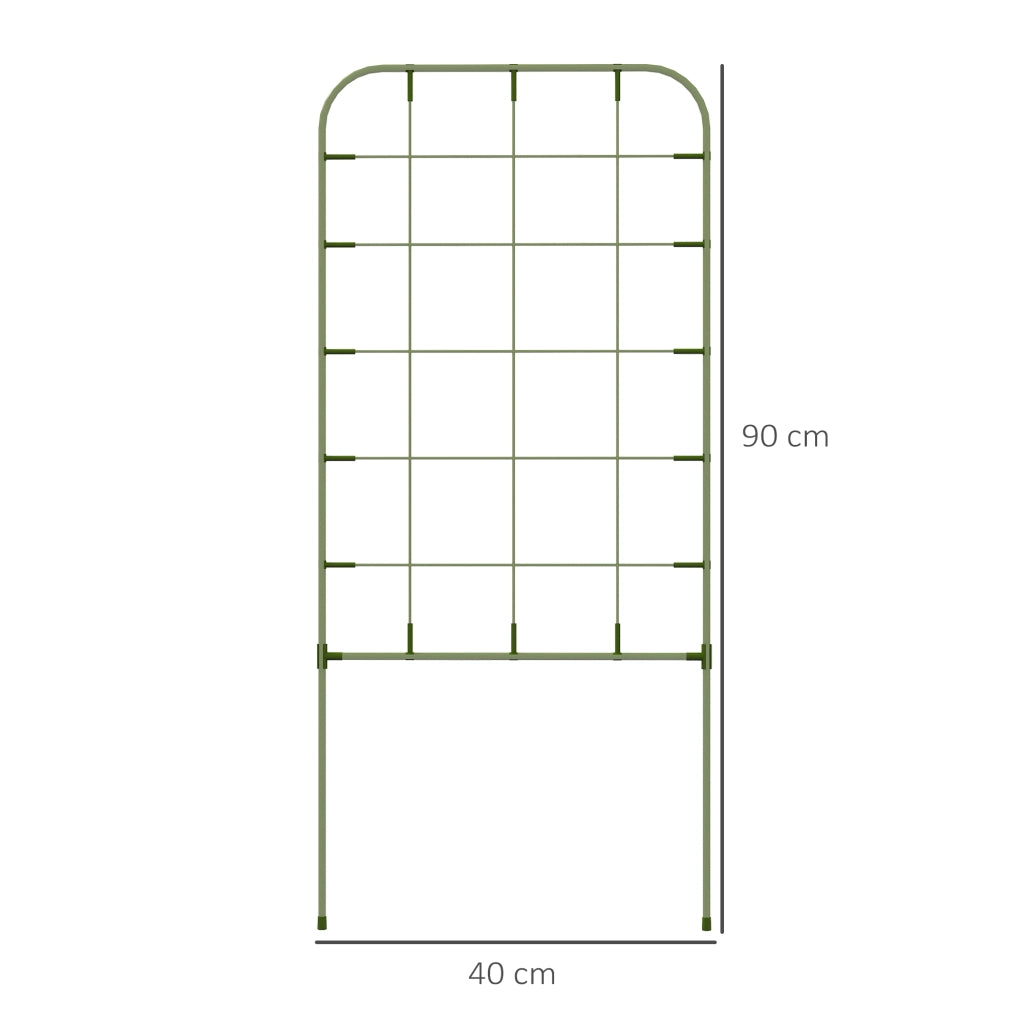 Supporto per piante rampicanti ¨C zephmum ¨C verde 40x90 cm