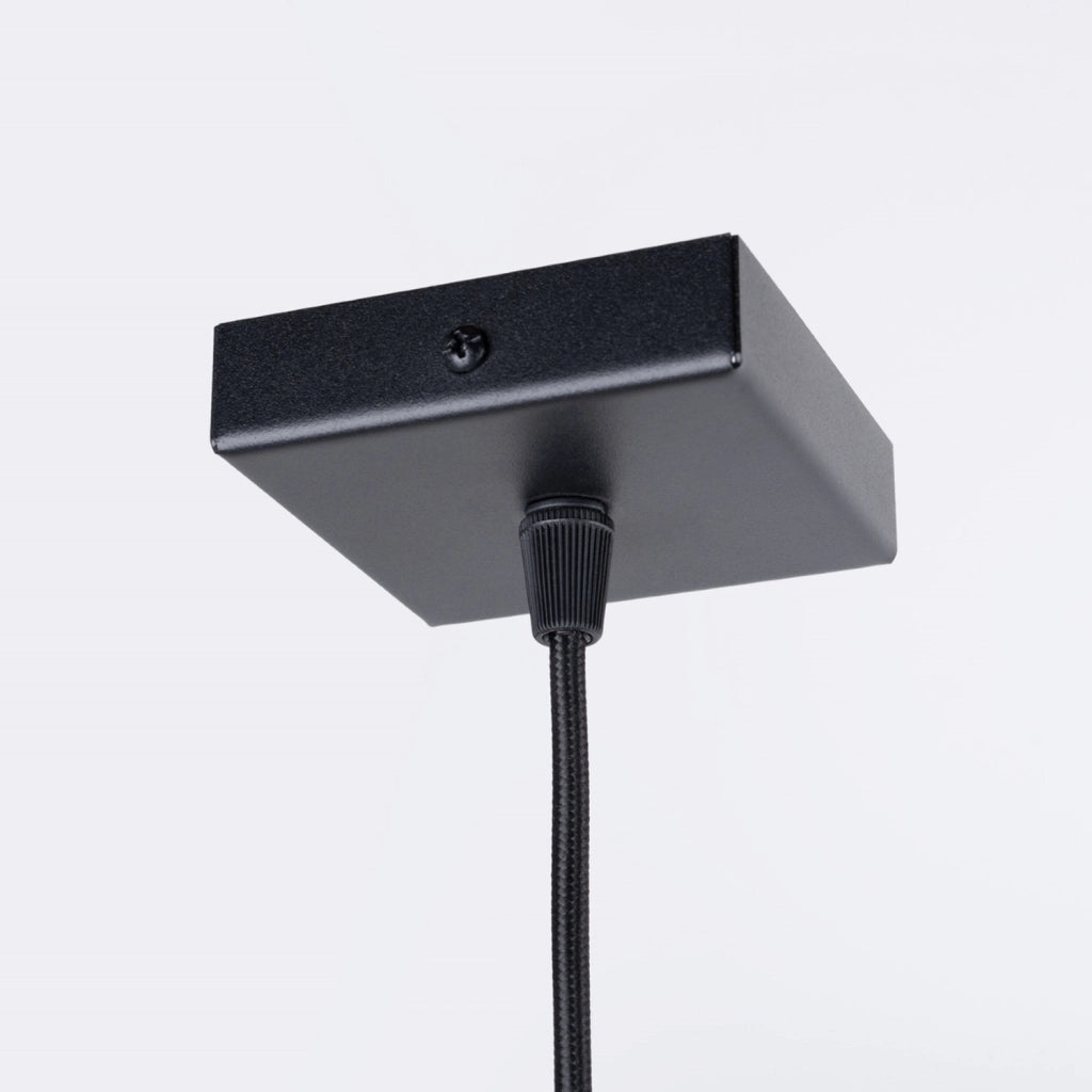 Lampada sospensione CELARO legno nero E27 Pure Lume
