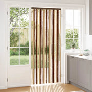 Tenda per insetti in chenille Marrone e Beige 90 x 220 cm 42034448