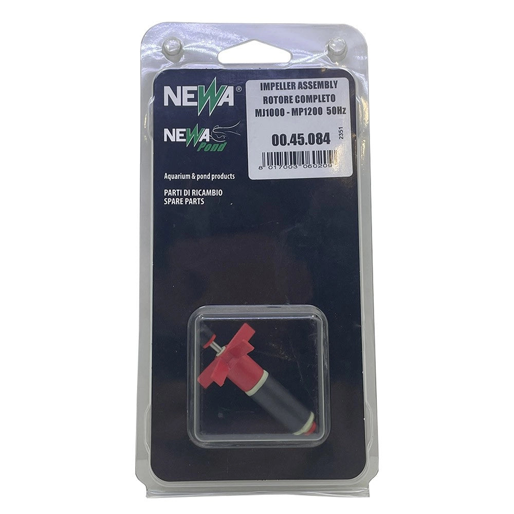 Newa Ricambio Rotore per pompa Maxi Jet 1000 e Maxi ph 1200 completa di alberino e boccole in gomma