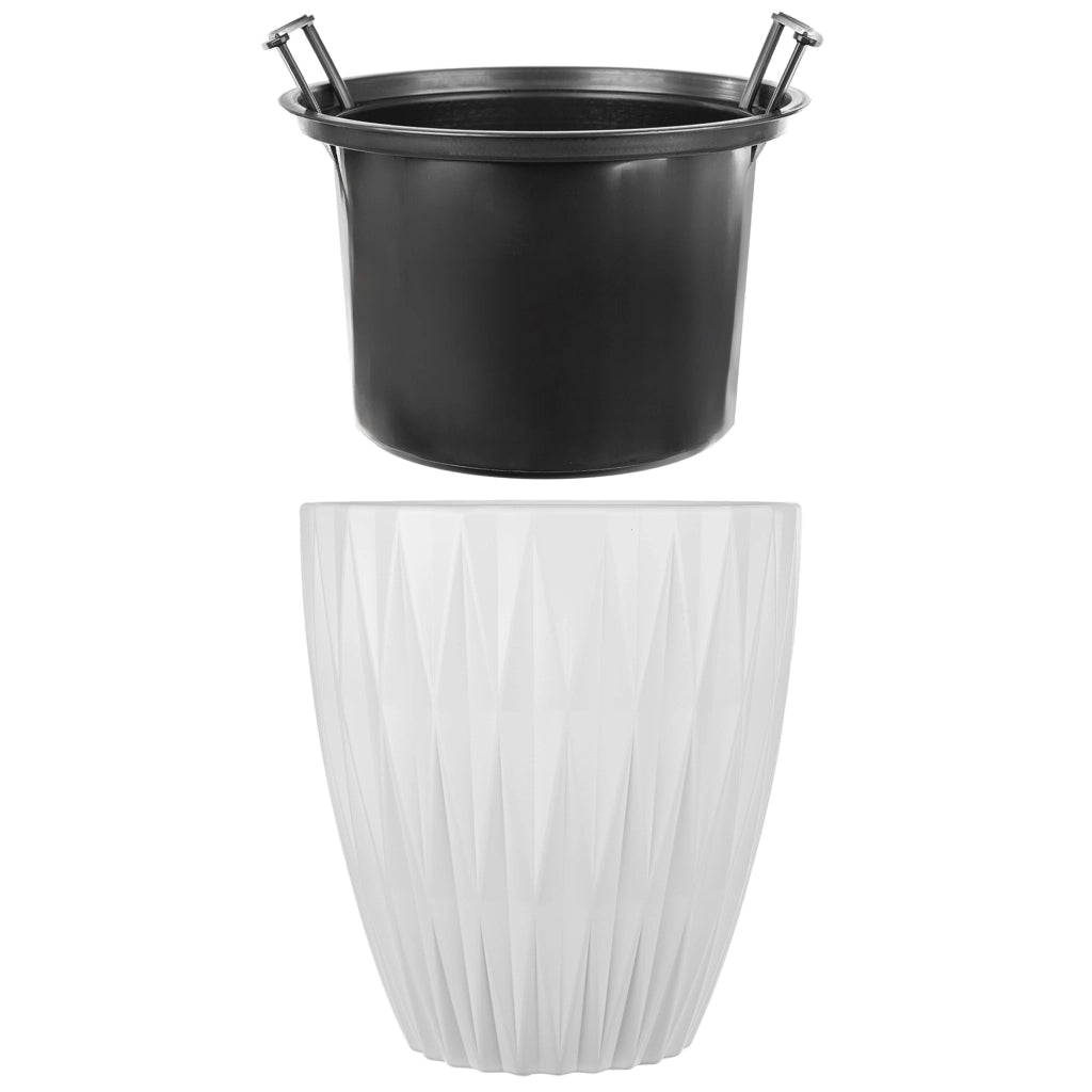 KADAX Doniczka Caro 25 biała 5770-011 K16580