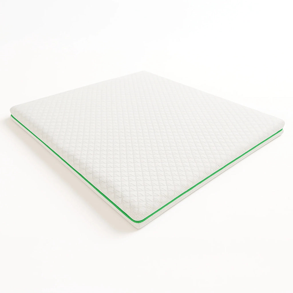 Topper 120x190 in Memory Foam Breeze a 9 Zone | Altezza 5 cm | Tessuto Polar Anallergico e Rinfrescante | Made in Italy