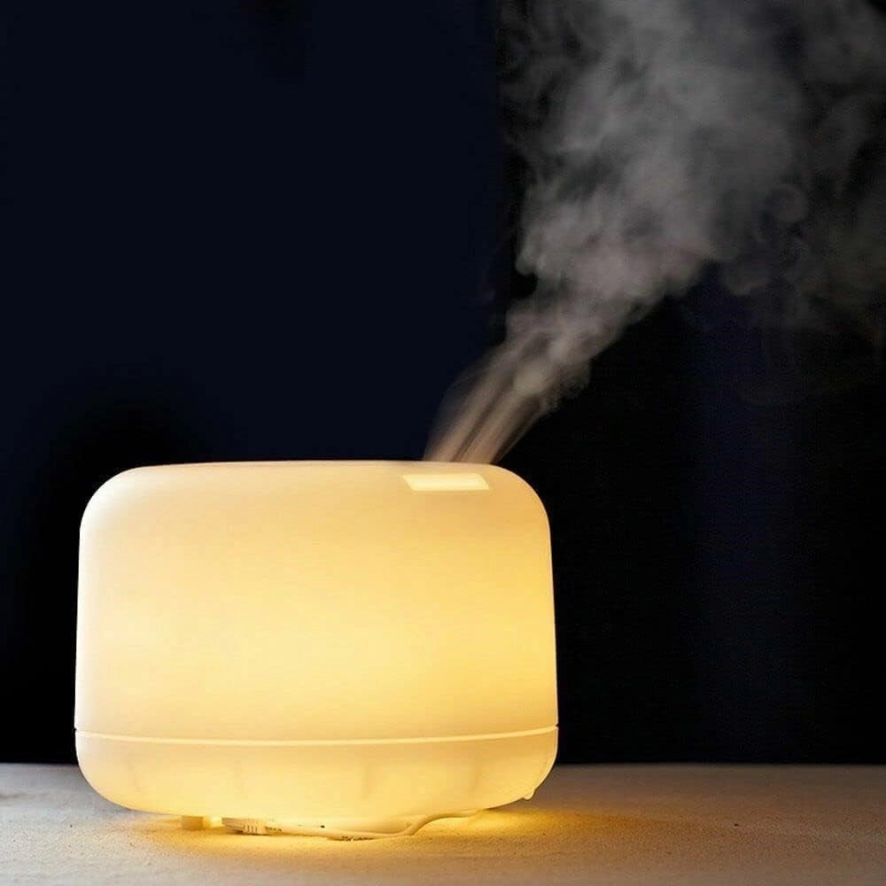 Trade Shop - Diffusore Aromi 300ml Umidificatore Lampada Fragranza Con Telecomando Profumatore -