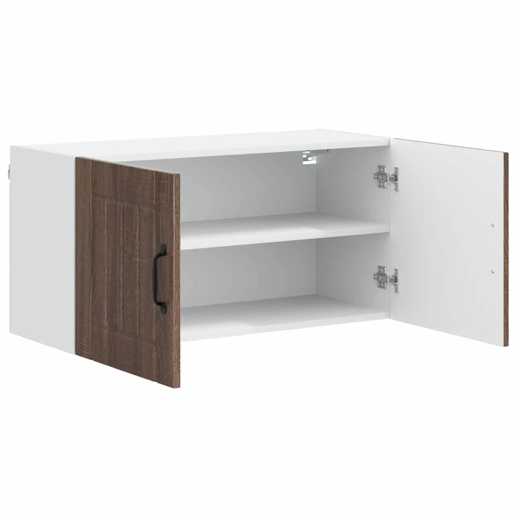Armadietto a muro LUCCA Rovere Marrone 80 x 31 x 40 cm