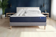 Pacchetto letto completo - Materasso 160x200cm + Box spring con doghe (kit) + 2 cuscini + Piumino - Actimemo Life