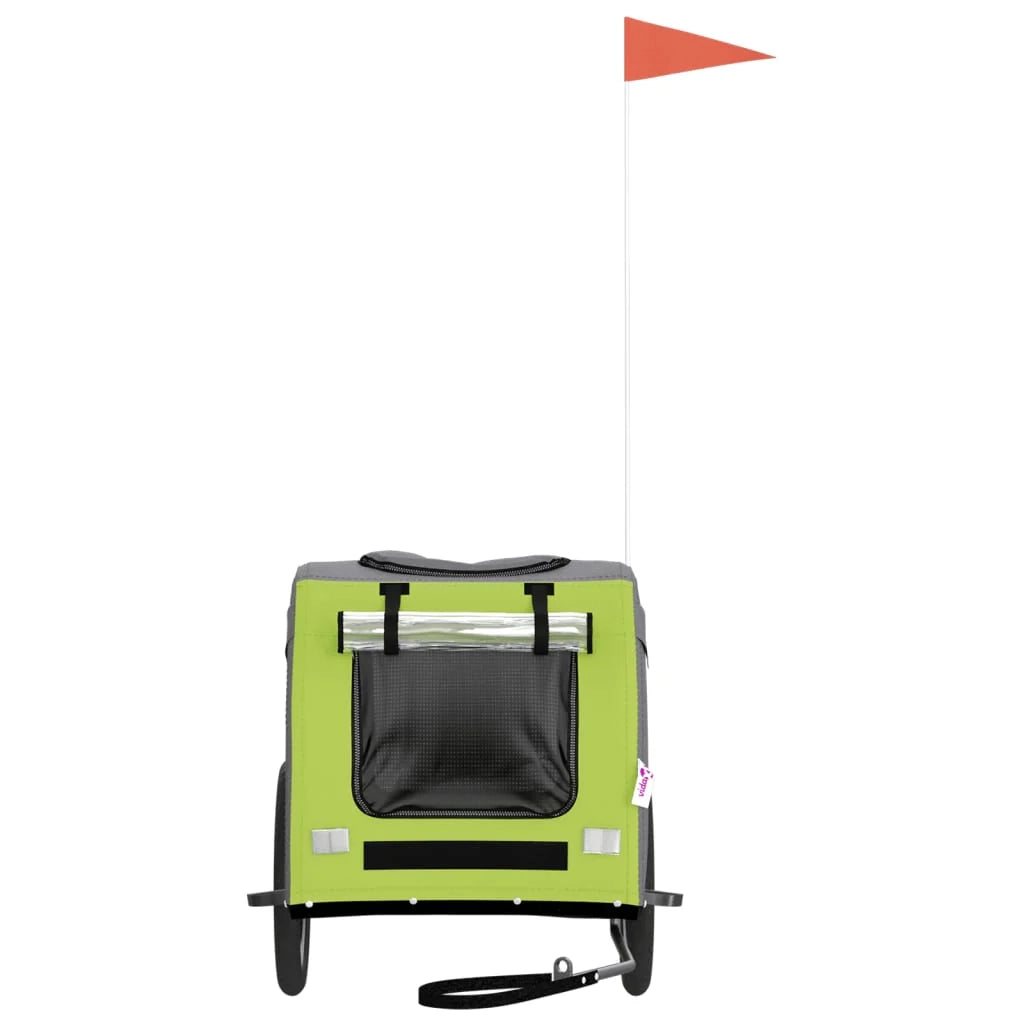 Rimorchio/carrello per animali domestici verde 02_0044281