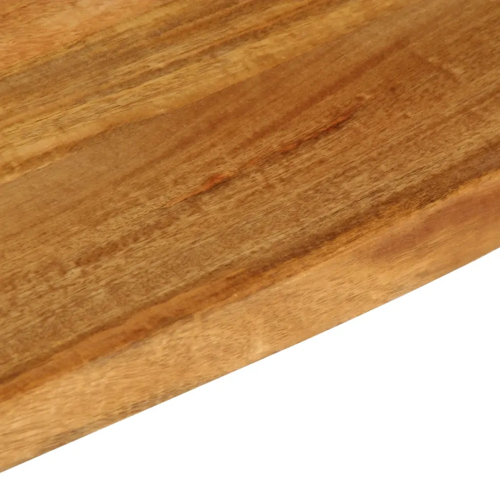Piano Tavolo Bordi Vivi 60x30x2,5 cm in Legno Massello di Mango 370524