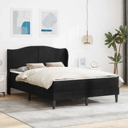 Struttura del letto con testiera Nero 160 x 200 cm Velluto 3415218