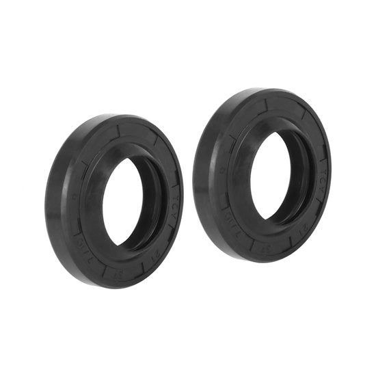 Fissaggio idraulico 21 mm - Gomma - 2 pezzi - Imbottito acqua - Resistente all'usura - Installazione semplice - Fissaggio anteriore moto - Cuscinetto di tenuta