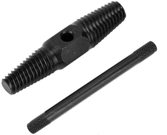 Estrattore a vite doppio capo per flessibili e tubi resistenti, adatto per rimuovere viti danneggiate, per tubi da 1/2 pollici e 3/4 pollici, estrattore di viti.