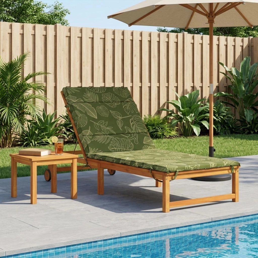 Cuscino per Lettino GEMERT 100% Poliestere Design a foglia 948609