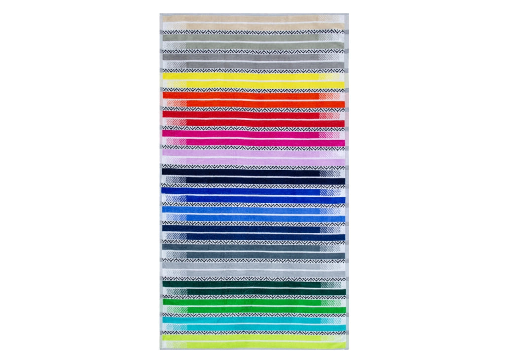 Telo Mare Jacquard Spugna Asciugamano Spiaggia Disegno Cile