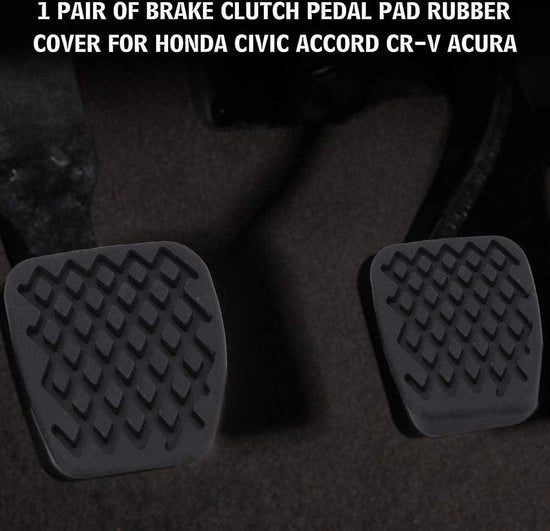 Copertura in gomma per Rempedaal Pad 1 coppia per Honda Civic Accord CR-V Acura - 46545-SA5-000
