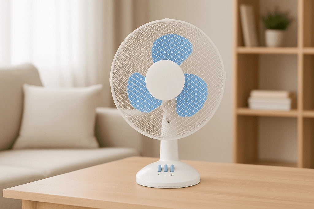 VENTILATORE DA TAVOLO DF-12RT-SGM Potenza 35 W Diametro: 23 cm