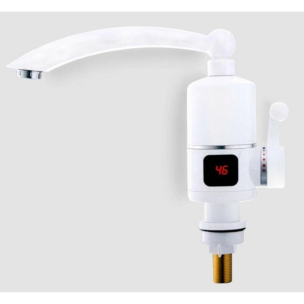 Trade Shop - Rubinetto Miscelatore Elettrico Caldaia Acqua Calda Con Display Rx-010 -