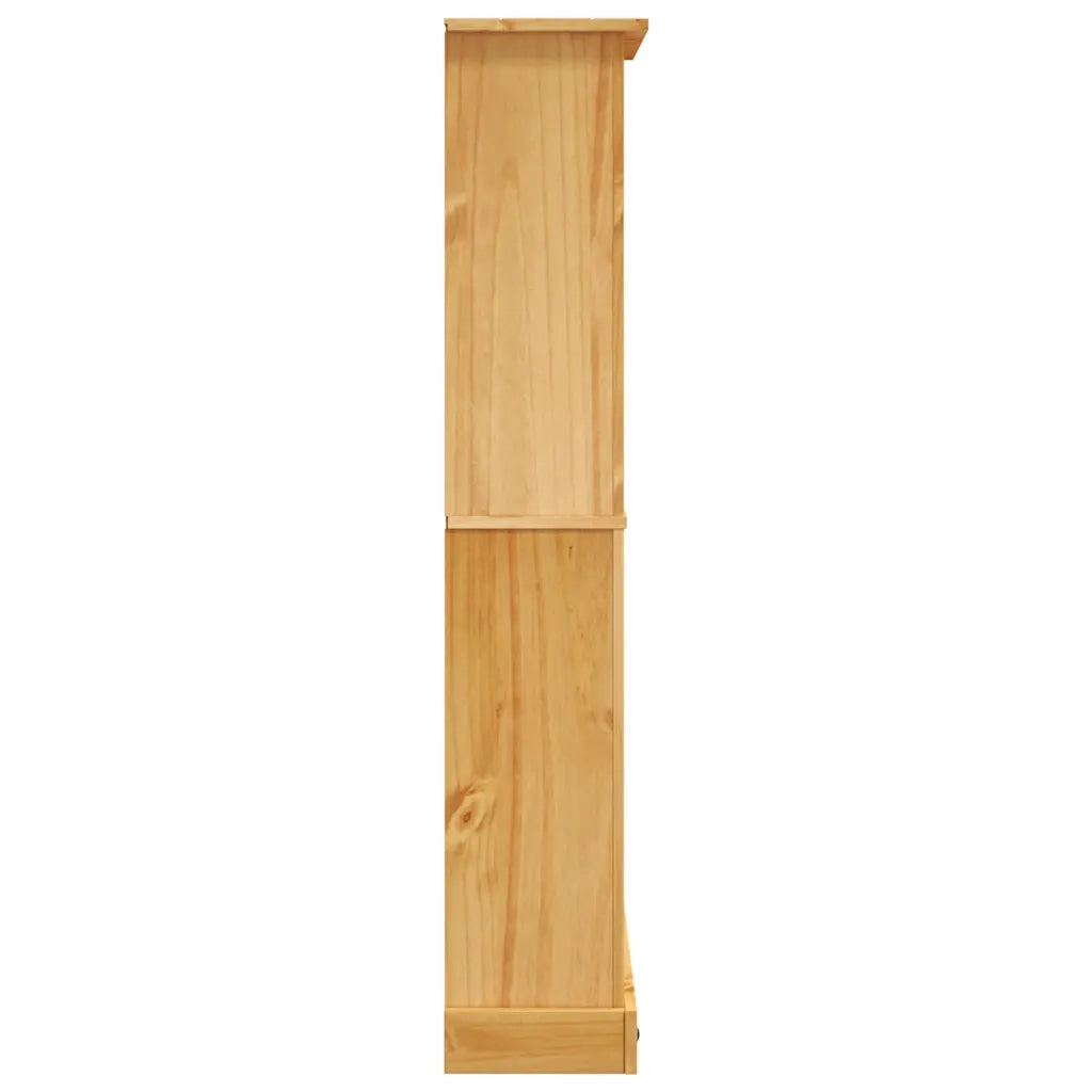 Libreria a 4 Ripiani Pino Messicano Corona Range 80x29x150 cm 243743