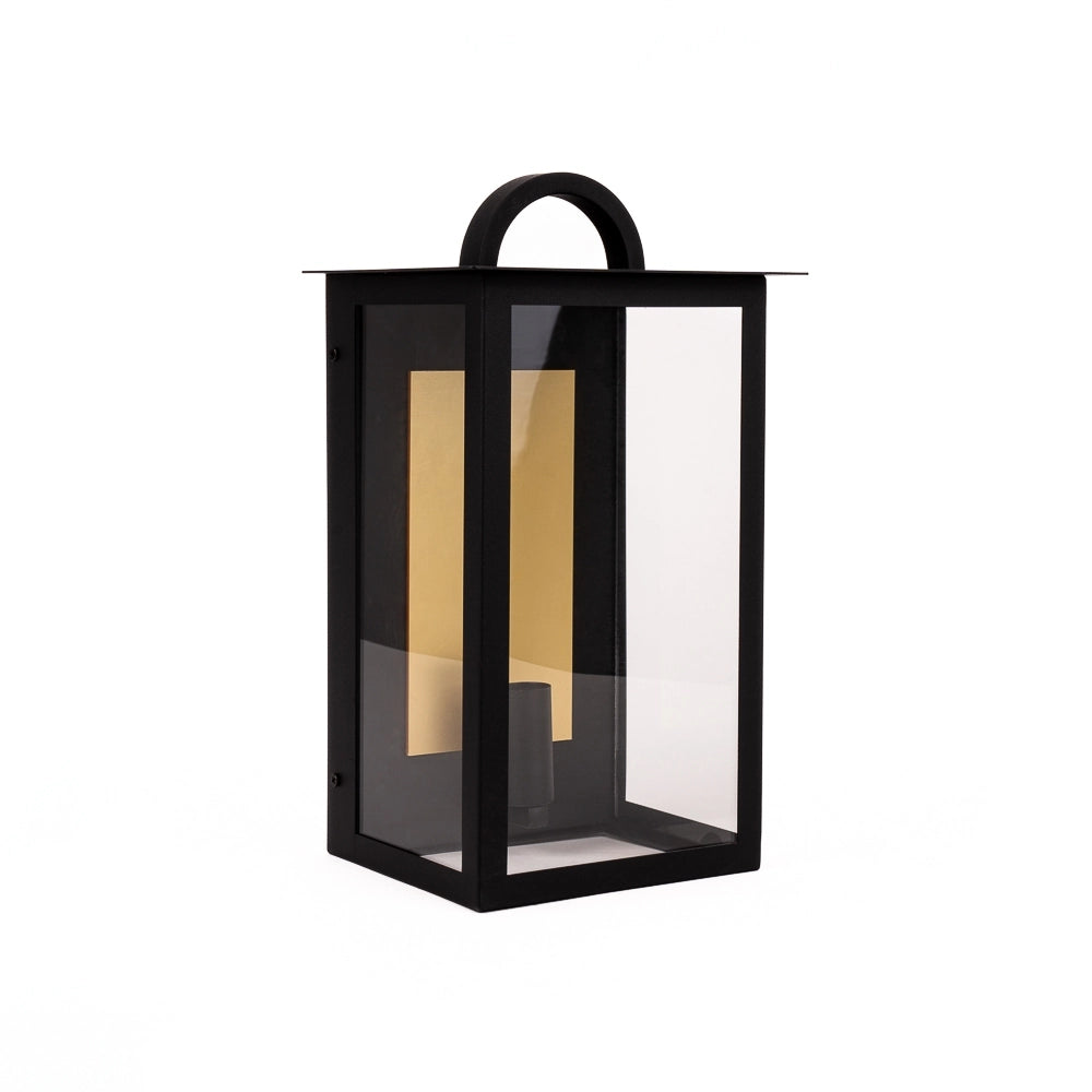 Applique da esterno V-TAC E14 nera classica IP65 VT-1190