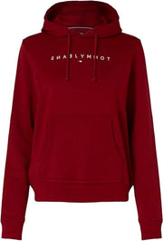 Maglione a Cappuccio Lineare - Rosso - Taglia M - TJW REG LINEAR HOODIE DW0DW17324