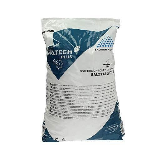 SALE IN PASTIGLIE PER DEPURATORI E ADDOLCITORE 2x10 KG 100% PURO AUSTRIACO